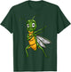 Funny Grashopper Dabbing Hopper Insect Lover Men Women Kids T-Shirt - T-Shirt | Forest