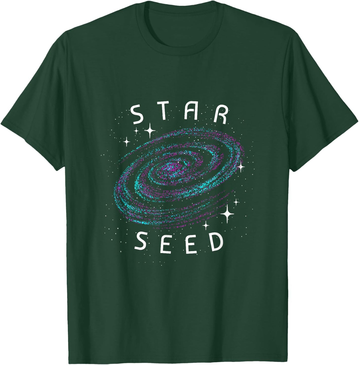 Aesthetic Galaxy Nebula Universe Indigo Starseed T-Shirt - T-Shirt | Forest