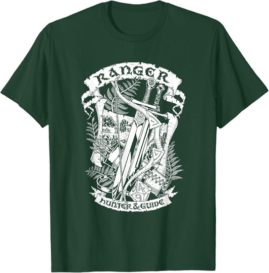 Fantasy Role-Playing Game (RPG) Ranger T-Shirt - T-Shirt | Forest