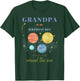 Grandpa 1st Birthday First Trip Around The Sun Space Bday T-Shirt - T-Shirt | Forest