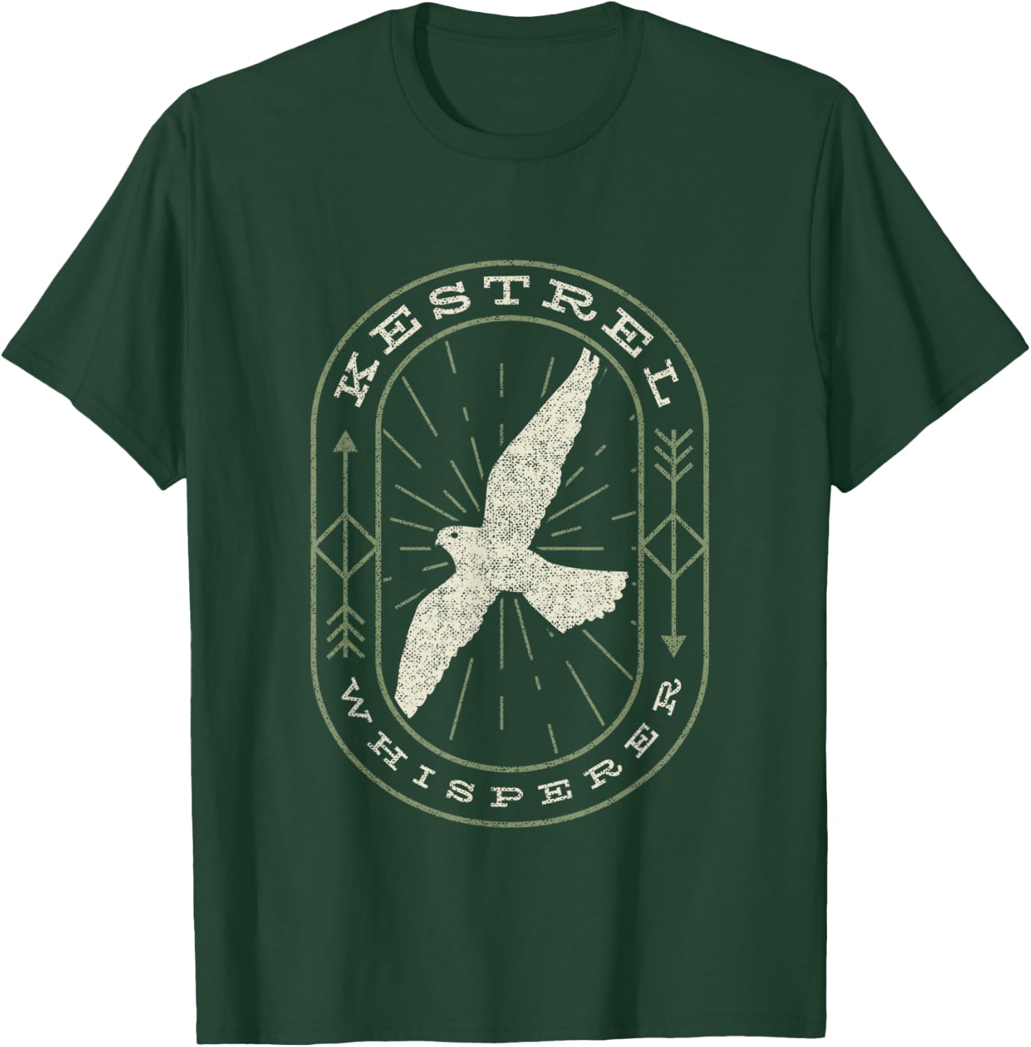 Kestrel Whisperer - Funny Birding T-Shirt - T-Shirt | Forest