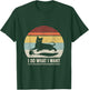Retro Vintage I Do What I Want Cat Women Girls Kids T-Shirt - T-Shirt | Forest