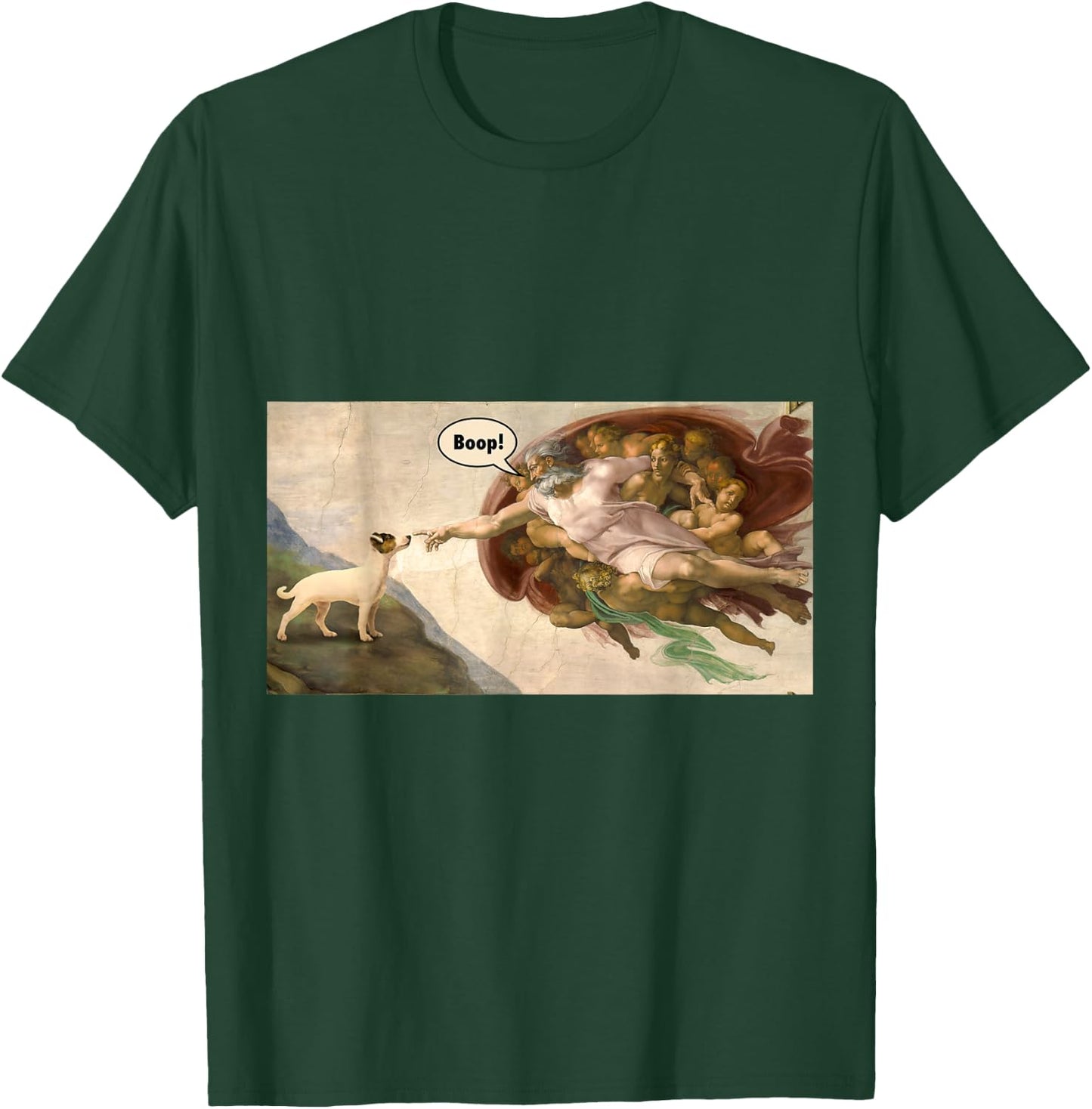 Boop The Snoot of a Jack Russell Terrier - Funny Dog Meme Men Women Kids T-Shirt - T-Shirt | Forest