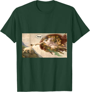Boop The Snoot of a Jack Russell Terrier - Funny Dog Meme Men Women Kids T-Shirt - T-Shirt | Forest