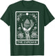 The Cupcake Baker Baking Tarot Card Skeleton Witchy T-Shirt - T-Shirt | Forest
