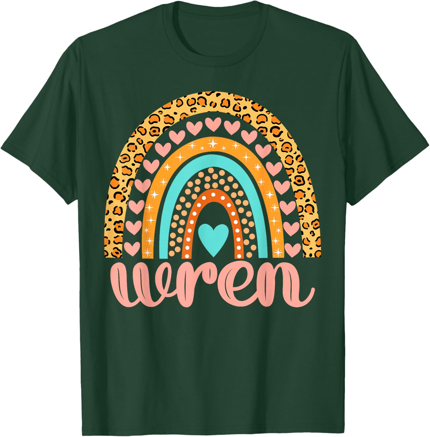 Wren Wren Name Birthday Shirt Gift T-Shirt - T-Shirt | Forest