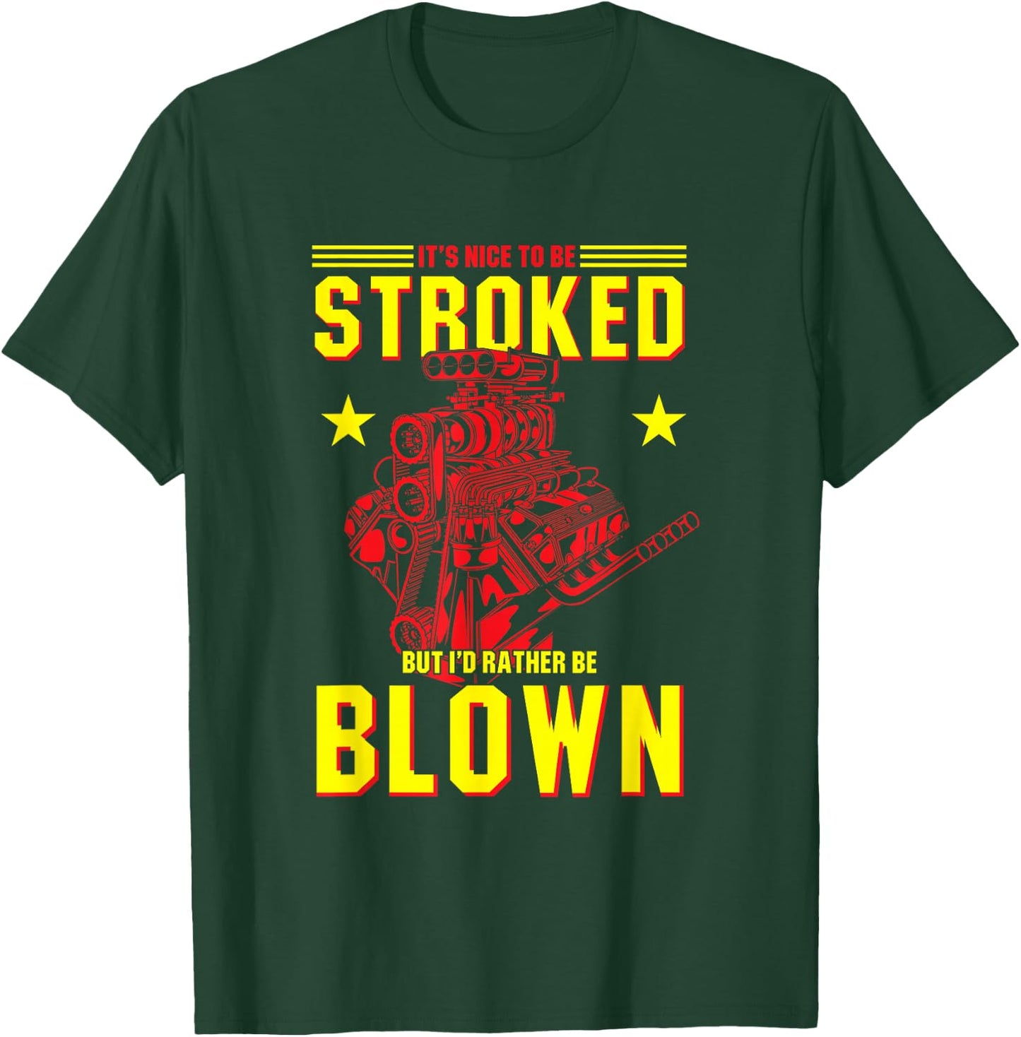 Funny Motor Racing Quote Mechanic Engine T-Shirt - T-Shirt | Forest