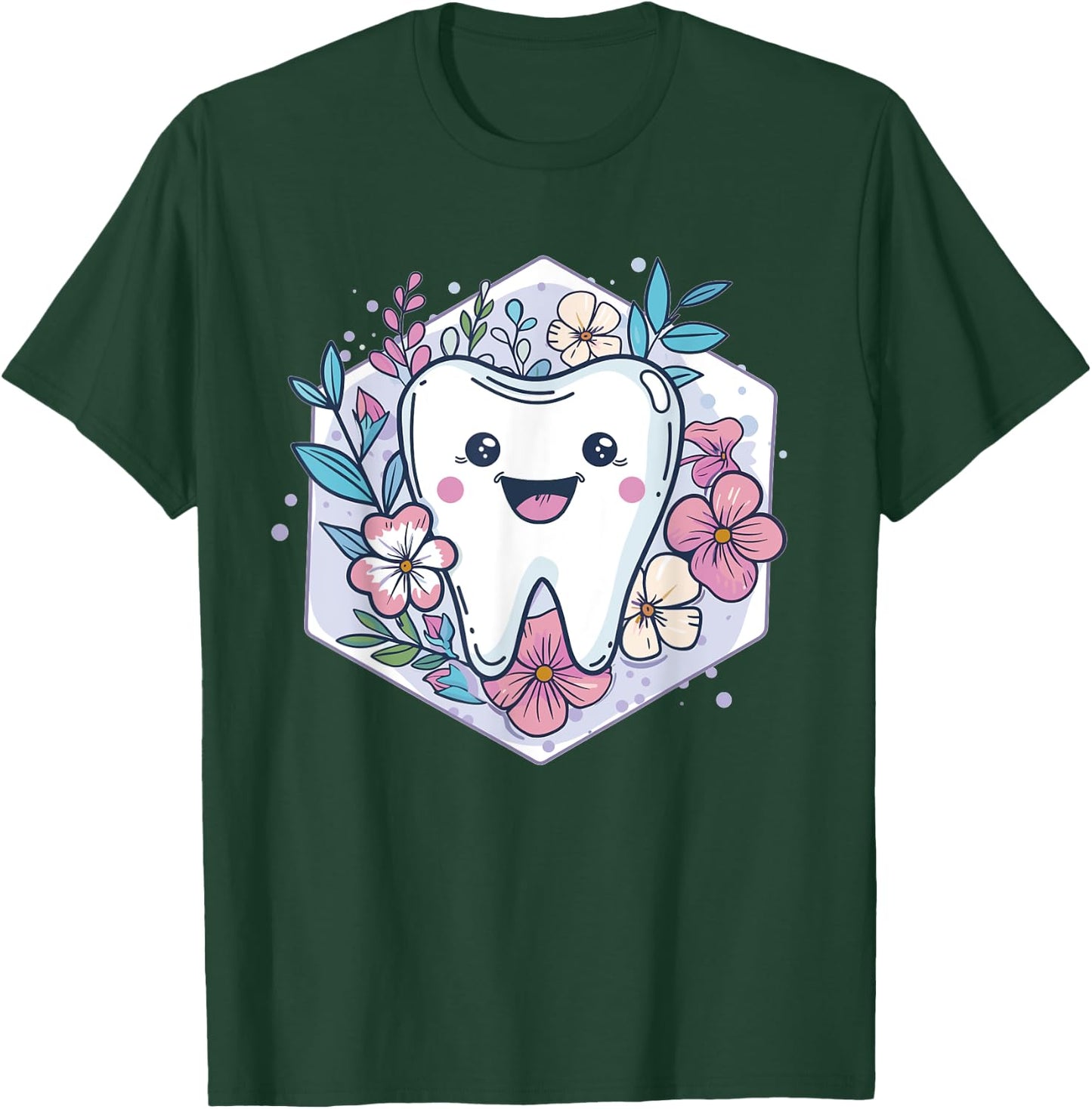 Cute Tooth I Kids Tooth T-Shirt - T-Shirt | Forest