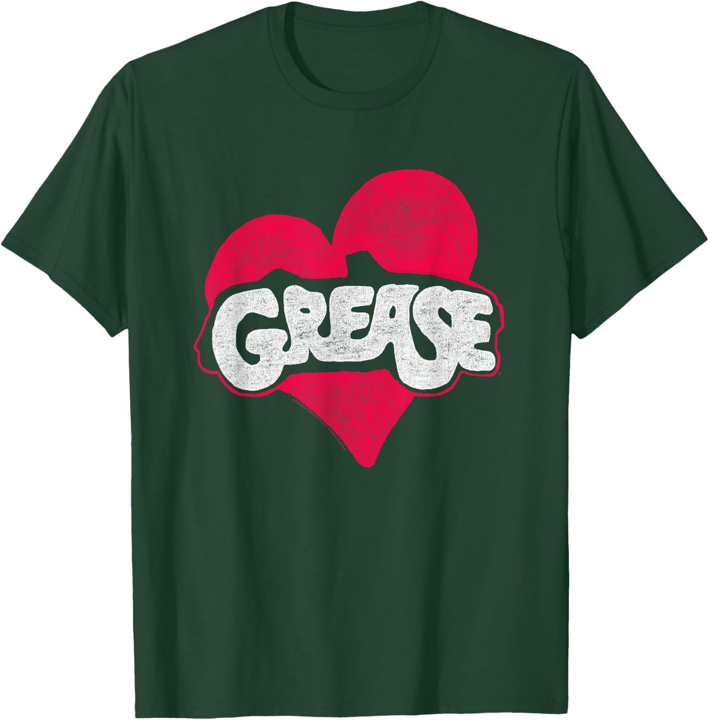 Grease Heart T-Shirt - T-Shirt | Forest