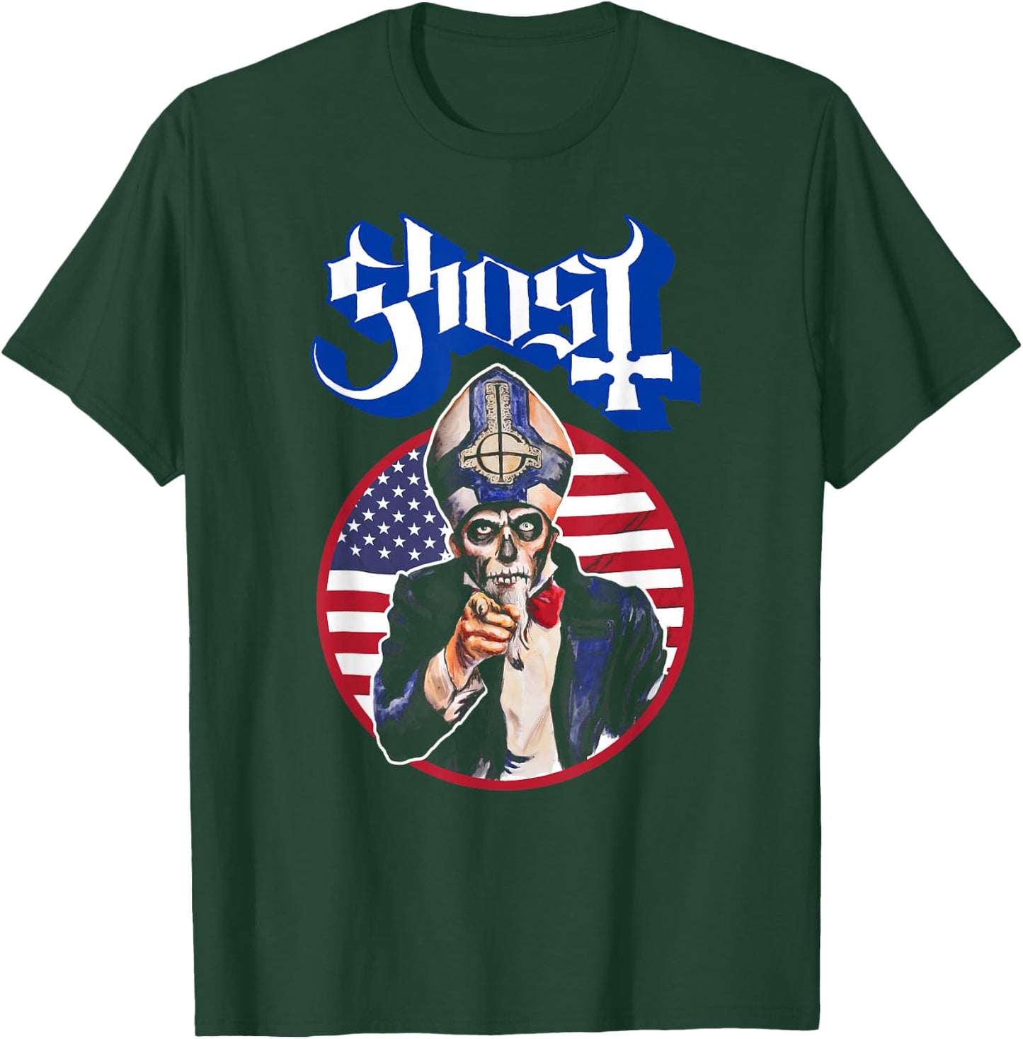 Ghost - Papa Wants You USA T-Shirt - T-Shirt | Forest