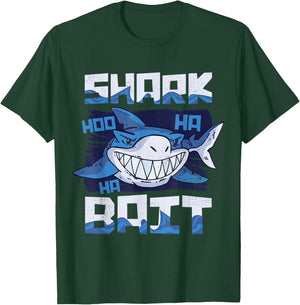 Shark Bait Hoo Ha Ha Funny T Shirt Funny Shark of Week T-Shirt - T-Shirt | Forest