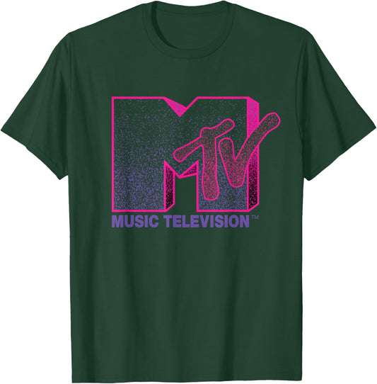 MTV Sparkly Logo Music Television T- Shirts T-Shirt - T-Shirt | Forest