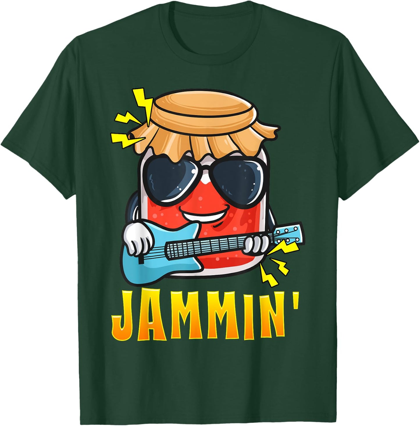 Canning Jam Love Canning Jelly And Jam Funny Jammin' Canner T-Shirt - T-Shirt | Forest