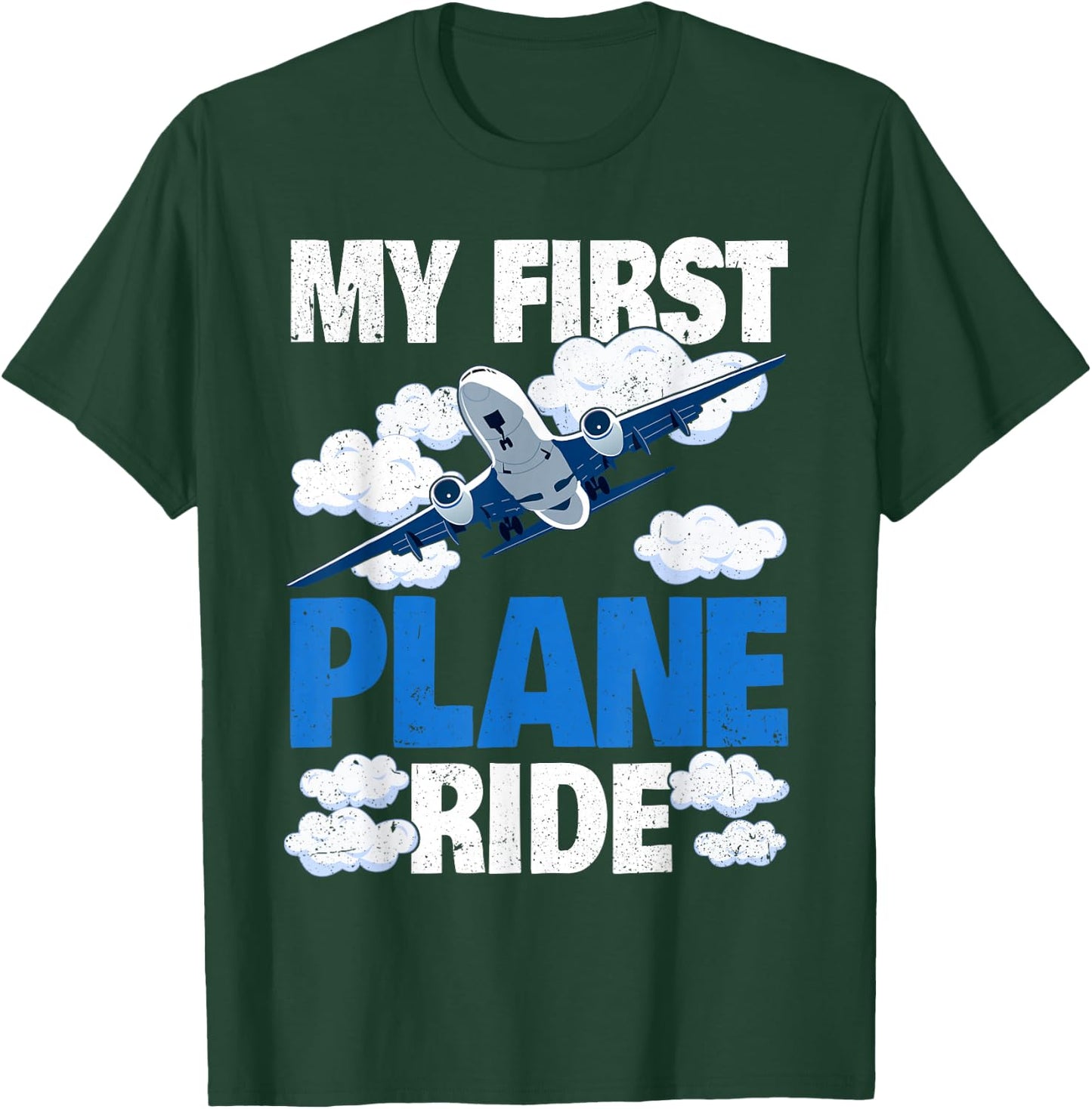 My First Plane Ride T-Shirt - T-Shirt | Forest