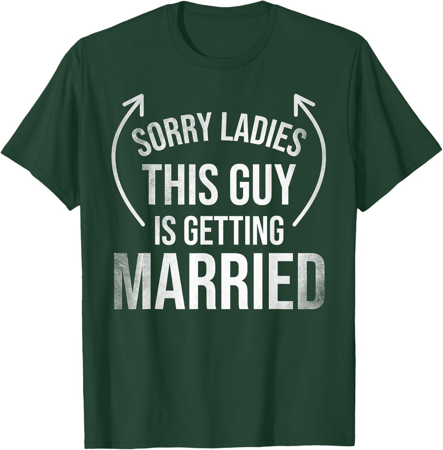Groom Funny Bachelor Supplies Clothes Party Wedding T-Shirt - T-Shirt | Forest