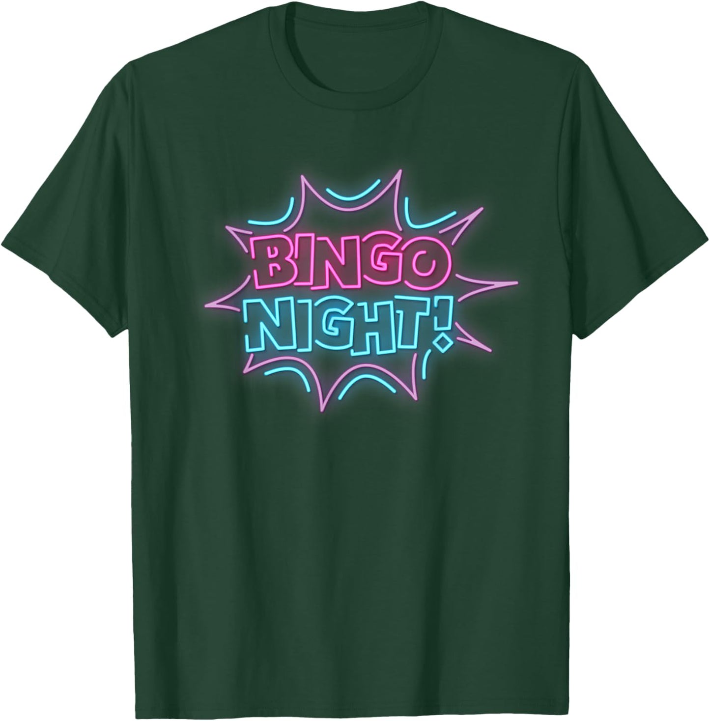 Funny Bingo King - Bingo Night T-Shirt - T-Shirt | Forest