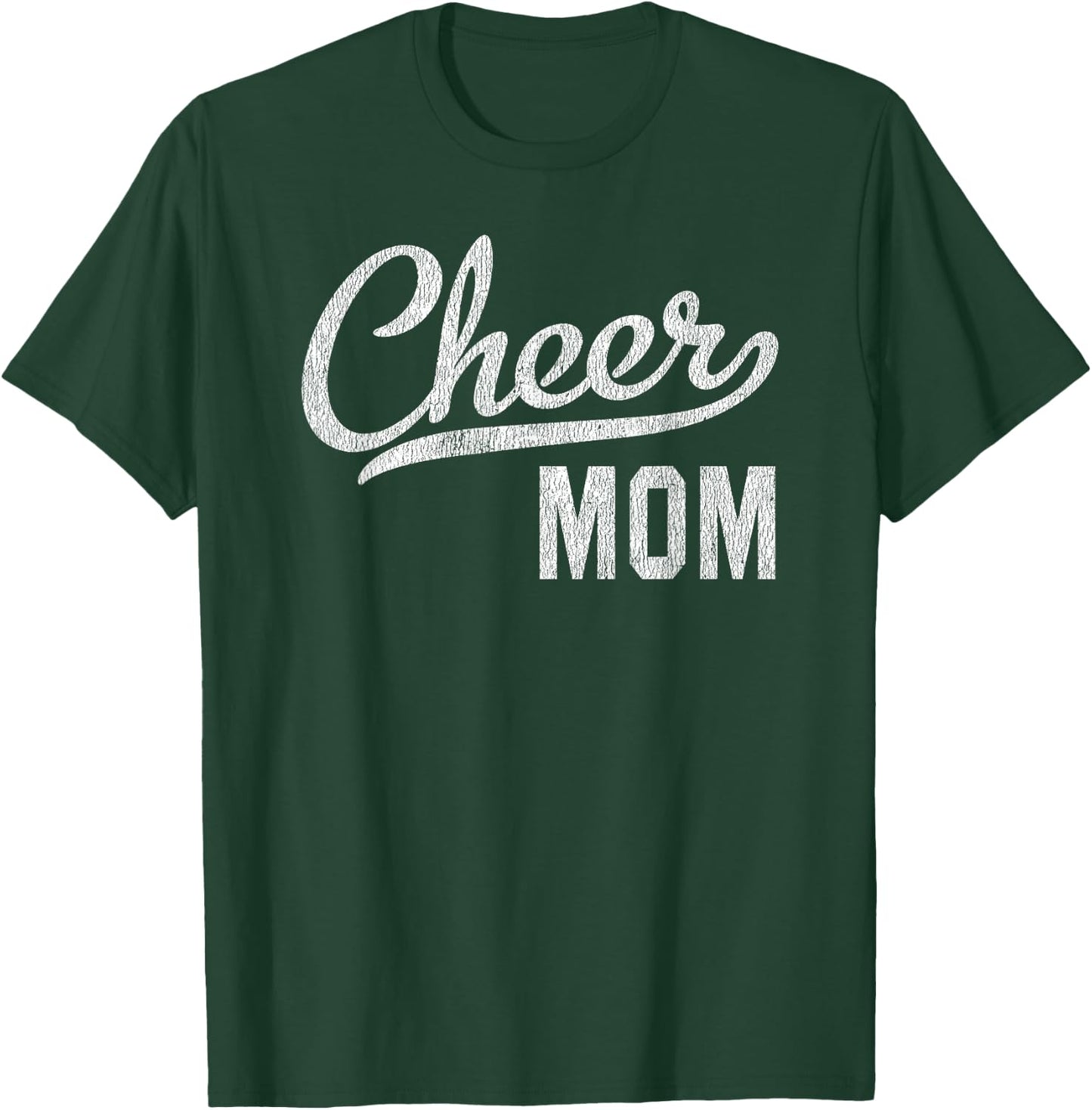 Cheer Mom Proud Cheerleading Mom Gift T-Shirt - T-Shirt | Forest