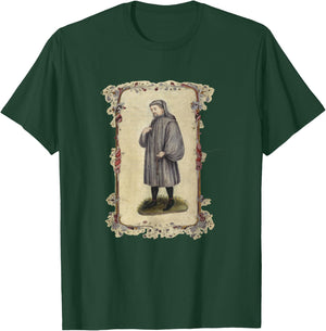 Geoffrey Chaucer Portrait (1478) T-Shirt - T-Shirt | Forest