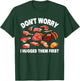 Funny Butcher Women Animal Slaughter Meat Cutter BBQ T-Shirt - T-Shirt | Forest