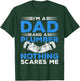 Im A Dad And A Plumber Nothing Scares Me Plumber T-Shirt - T-Shirt | Forest