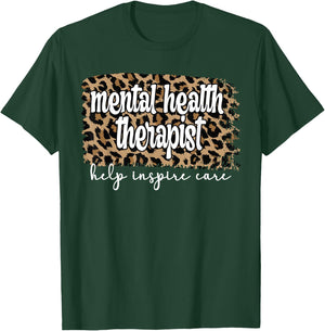 Mental Health Therapist Mental Health Therapy T-Shirt - T-Shirt | Forest