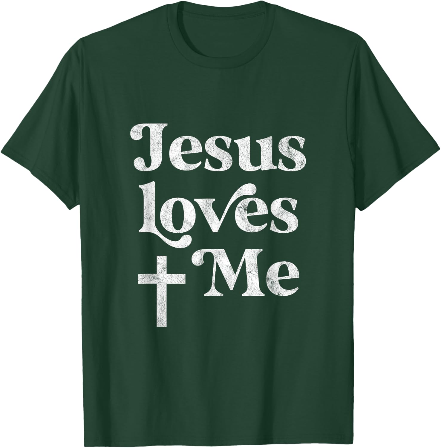 Jesus loves me T-Shirt - T-Shirt | Forest