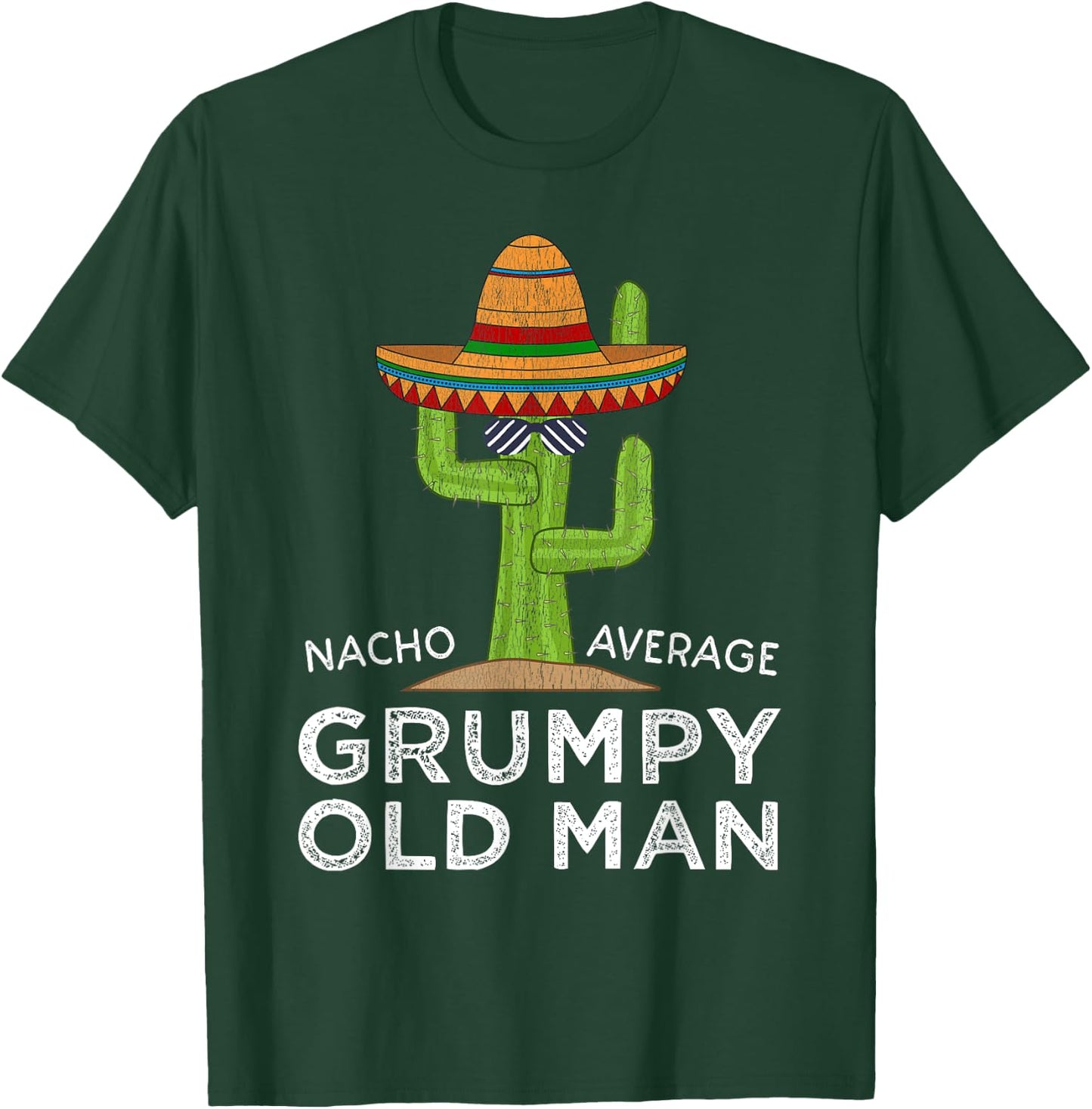 Fun Hilarious Funny Grumpy Old Man T-Shirt - T-Shirt | Forest