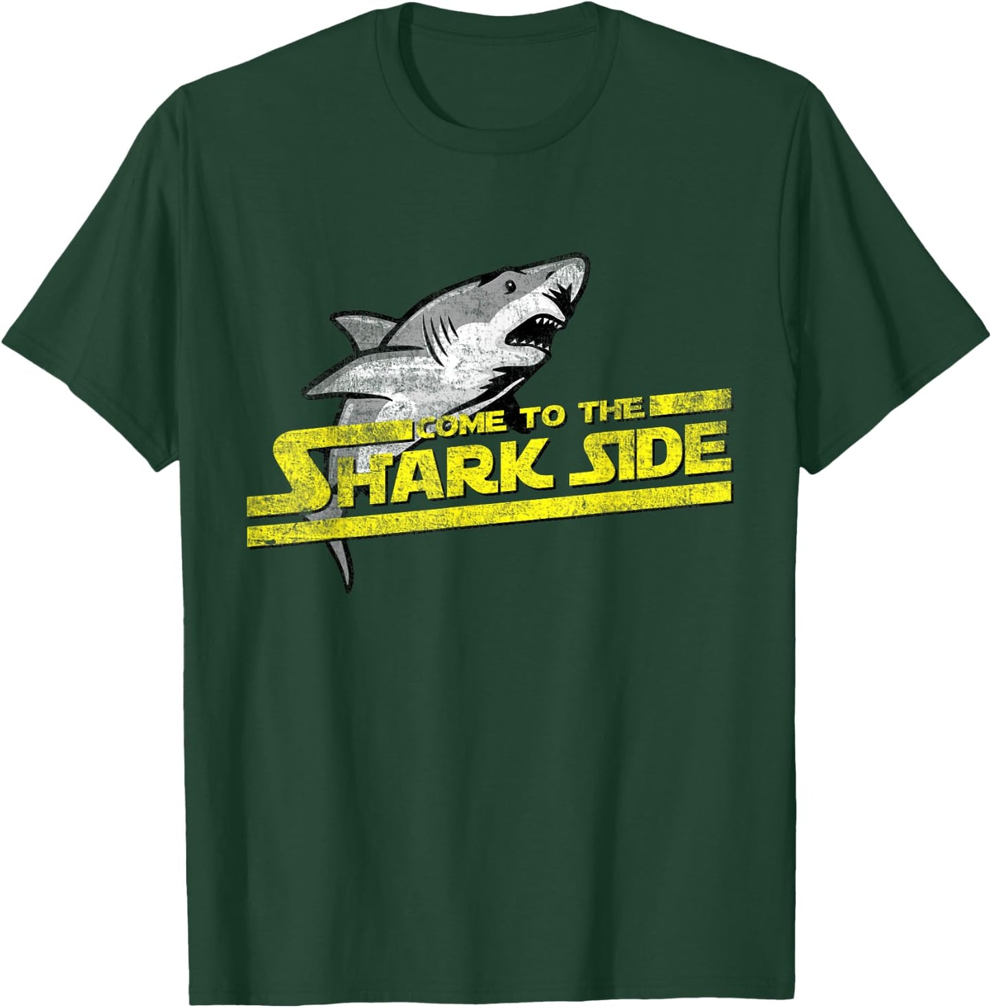 Come To The Shark Side - Funny Shark Shirt Gift T-Shirt - T-Shirt | Forest