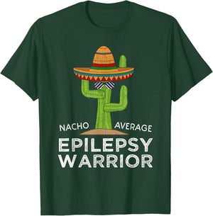 Funny Awareness Epilepsy Warrior T-Shirt - T-Shirt | Forest