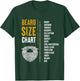 Beard Length Measurement T-Shirt - T-Shirt | Forest