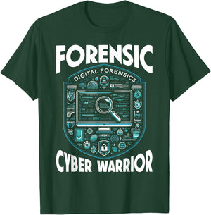 Digital Forensic Criminal Investigation Criminalistics T-Shirt - T-Shirt | Forest