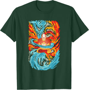 Avatar: The Last Airbender Master of Elements T-Shirt - T-Shirt | Forest