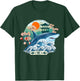 Japanese Shark Great Wave Kanagawa Japan Vintage Art T-Shirt - T-Shirt | Forest