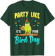 Party Like It's Your Bird Day Hilarious Budgie Bird T-Shirt - T-Shirt | Forest