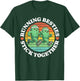 Running Besties Stick Together Cactus Matching Running Buddy T-Shirt - T-Shirt | Forest
