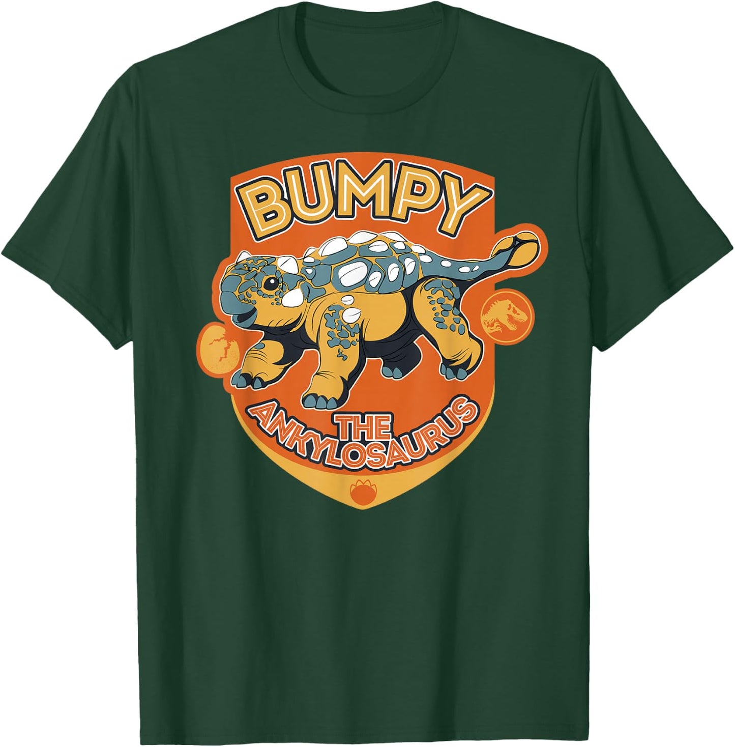 Jurassic World: Camp Cretaceous Bumpy The Ankylosaurus Small T-Shirt - T-Shirt | Forest
