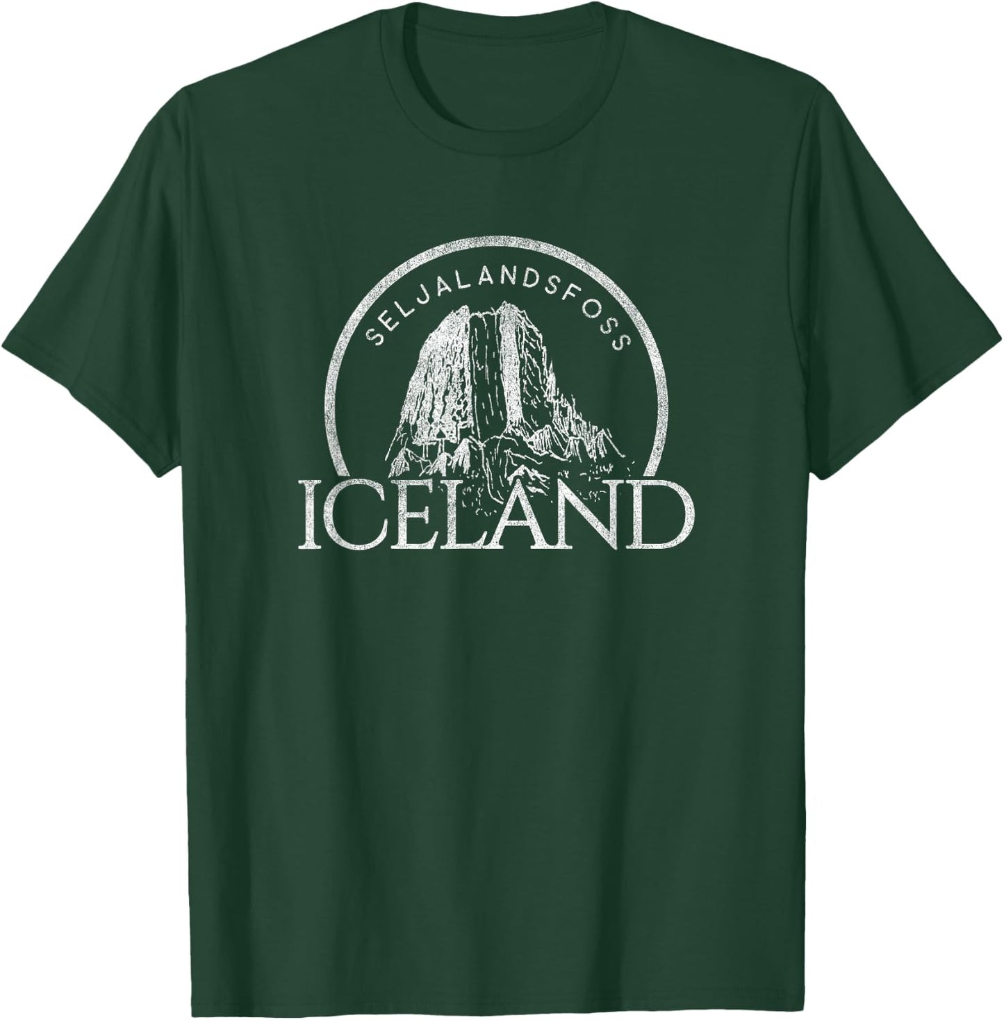 Waterfall in Iceland Shirt T-Shirt - T-Shirt | Forest