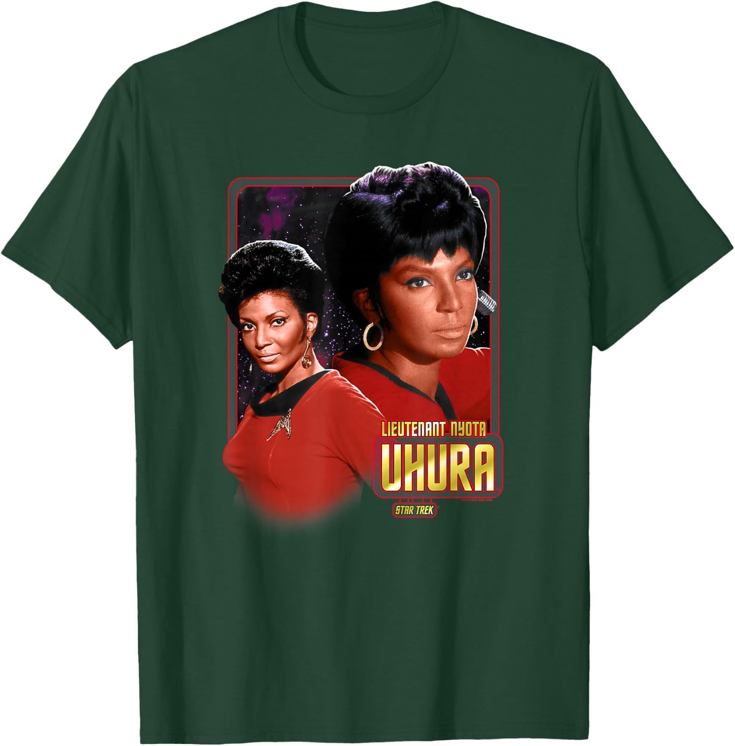 Star Trek Lieutenant Uhura T-Shirt - T-Shirt | Forest