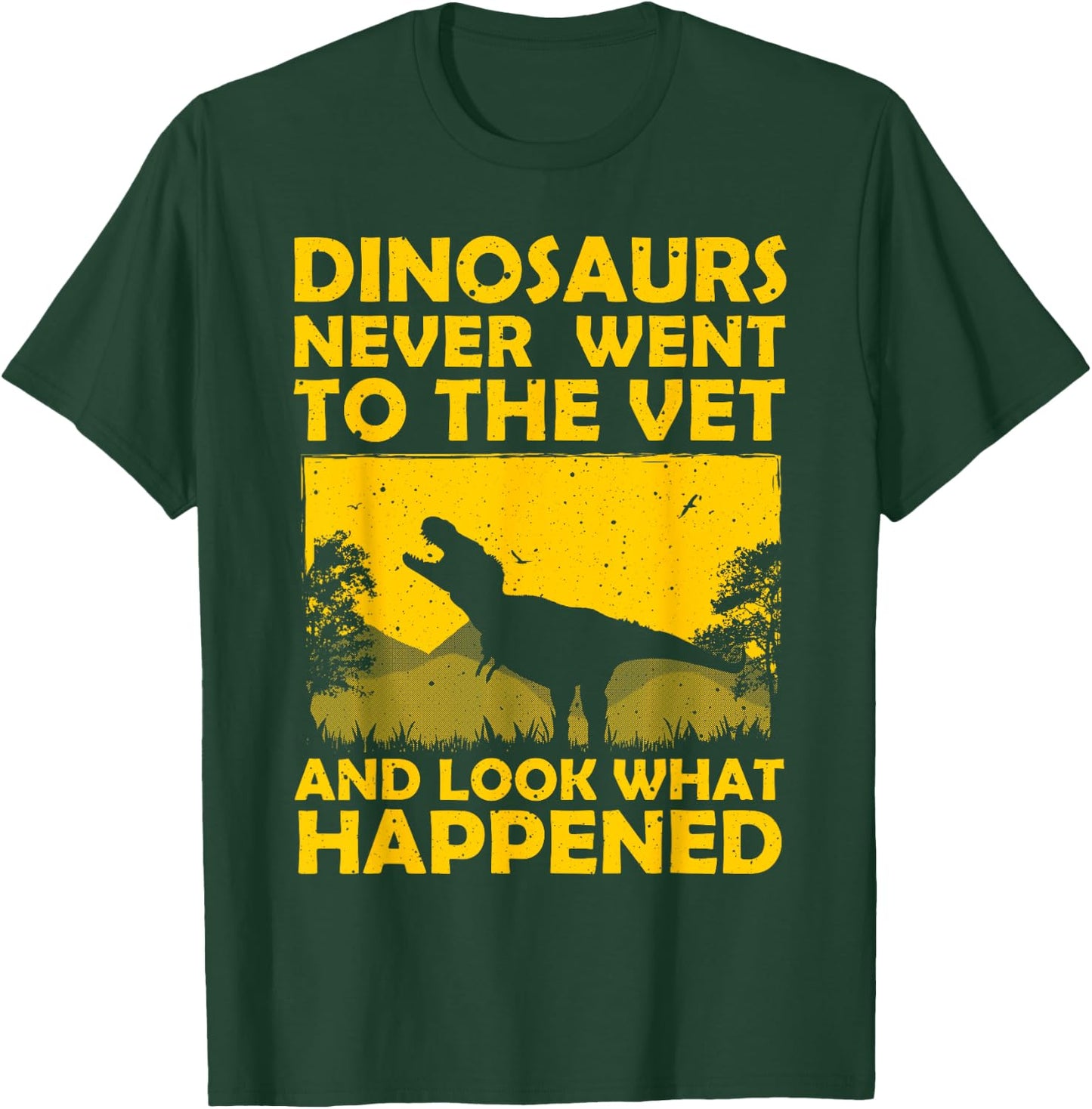 Funny Veterinary Women Zoo Technician Vet Assistant T-Shirt - T-Shirt | Forest