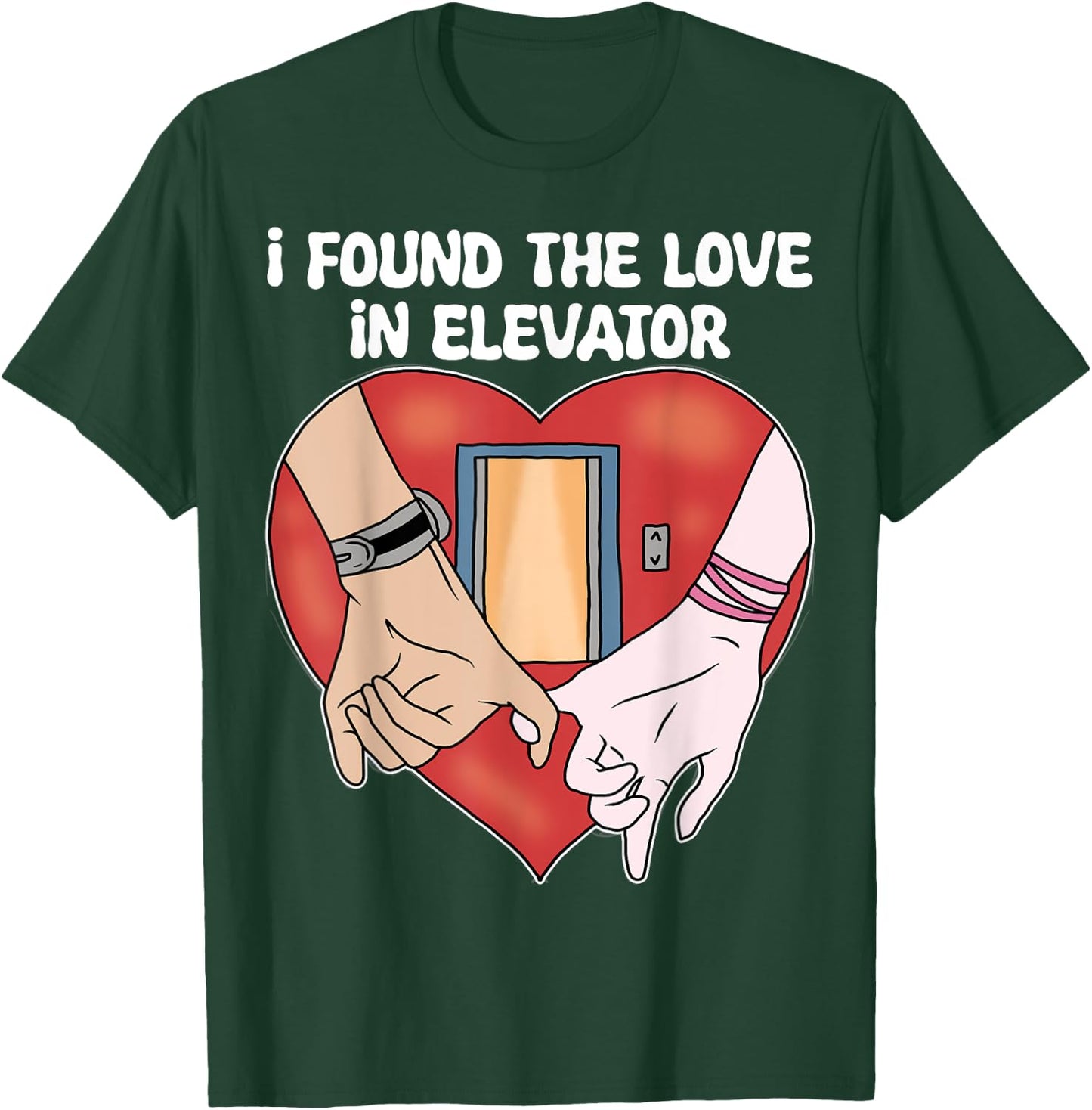 Elevator Installer Funny Elevator Mechanic T-Shirt - T-Shirt | Forest