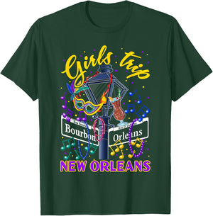 New Orleans Girls Trip Girlfriends Vacation T-Shirt - T-Shirt | Forest
