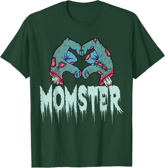Momster Halloween Momster Family Matching Costume T-Shirt - T-Shirt | Forest
