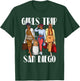 Girls Trip San Diego 2026 Black Women T-Shirt - T-Shirt | Forest