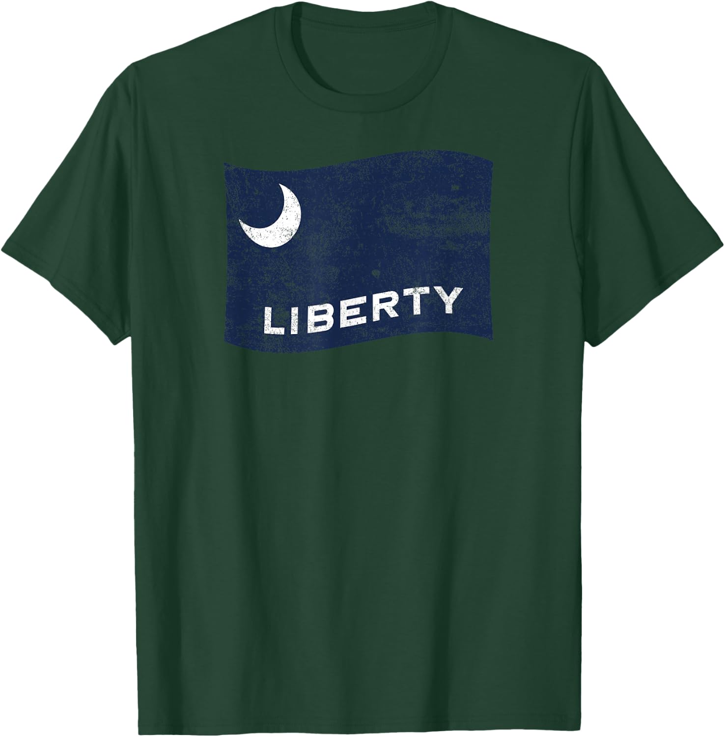 Moultrie Flag – Liberty American History Patriotic T-Shirt - T-Shirt | Forest