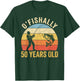 Ofishally 50 Years Old 50th Birthday Fishing T-Shirt - T-Shirt | Forest