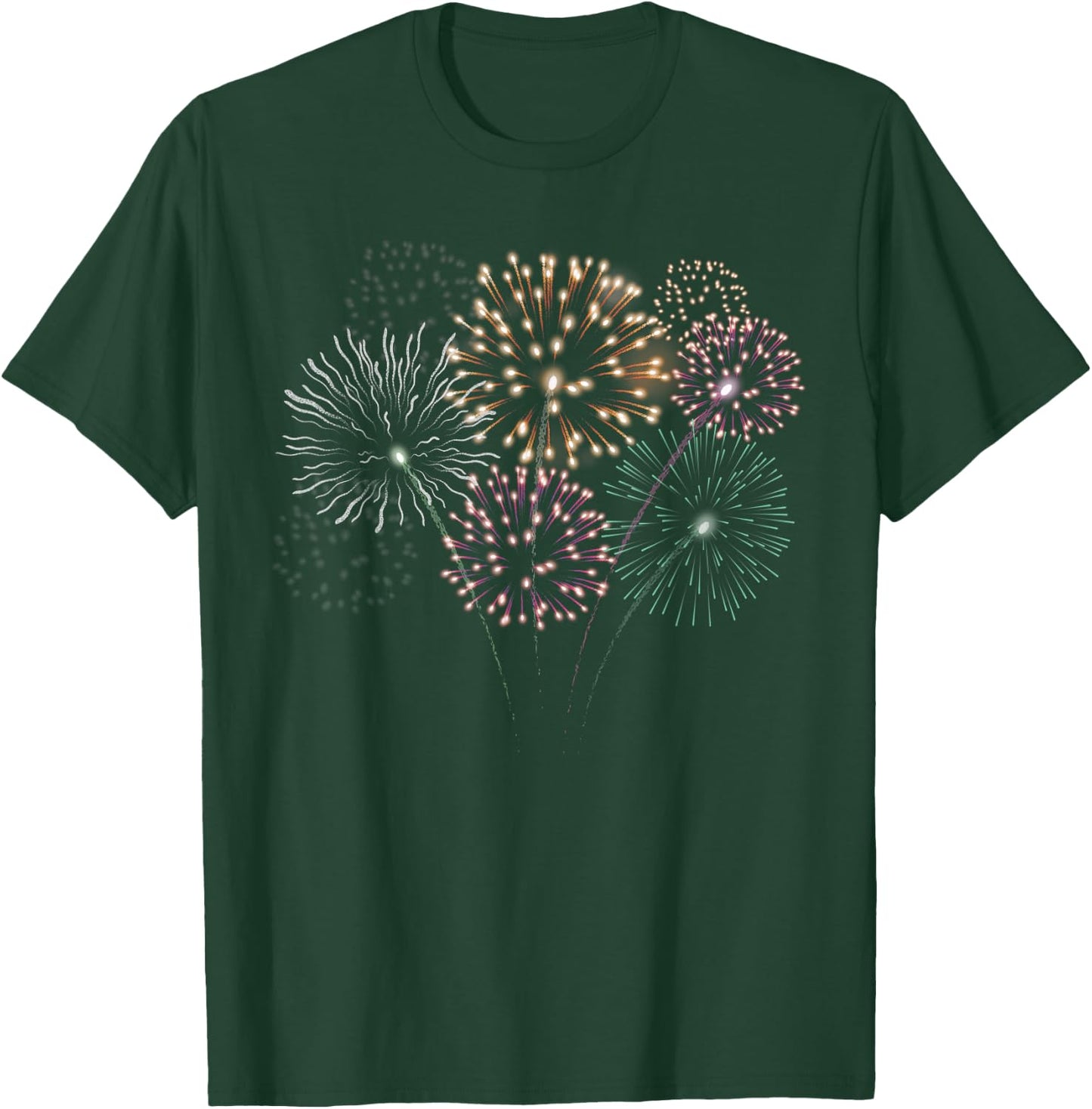 4th Of July Grand Finale Firework Show Red White Blue T-Shirt - T-Shirt | Forest