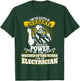 I Am The Keeper of Currents Funny Electrician T Shirt T-Shirt - T-Shirt | Forest