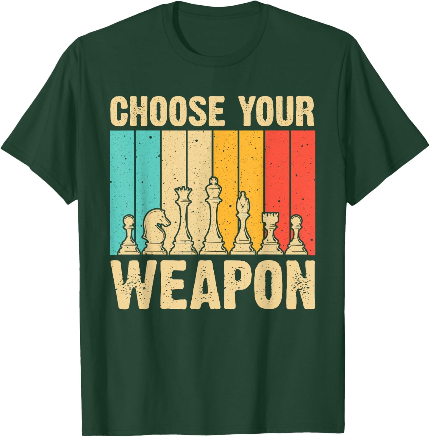 Funny Chess Lover Art For Chess Player Game Themed Men Women T-Shirt - T-Shirt | Forest