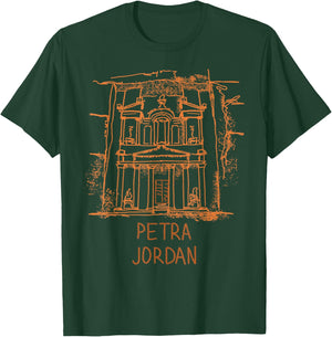 Petra Jordan T-Shirt - T-Shirt | Forest