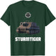 Sturmtiger German Heavy Tank WW2 Military Sturmmörser Tiger T-Shirt - T-Shirt | Forest